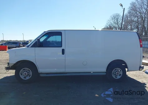 2014 GMC Savana 2500 Work Van z USA, uszkodzony, nr VIN 1GTW7FCAXE1904565